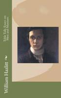 Table Talk: Essays on Men and Manners