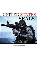 United States Navy Seals Calendar 2019: 16 Month Calendar