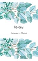 Notes Notebook Journal: for interior designers, Scandinavian living addicts and house decorators with nature green mint cover college lined