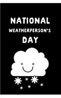 National Weatherperson's Day