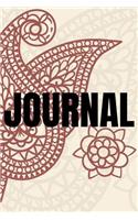 Paisley Background Lined Writing Journal Vol. 17: Promoting Creativity Through Journaling...One Day at a Time(17 Paisley)