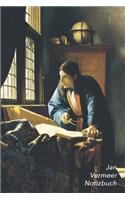 Jan Vermeer Notizbuch: Der Geograph - Modisches Tagebuch - Ideal Für Die Schule, Studium, Rezepte Oder Passwörtern Zu Schreiben - Perfekt Für Notizen