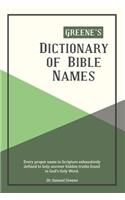 Greene's Dictionary of Bible Names