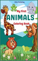 My First Animals Coloring Book