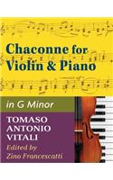 Vitali - Chaconne in G Minor for Violin & Piano