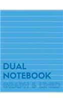 Dual Notebook Graph & Lined