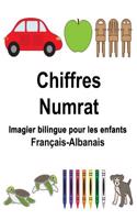 Français-Albanais Chiffres/Numrat Imagier bilingue pour les enfants: (Freebilingualbooks.com)