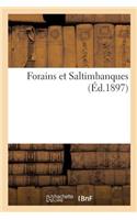 Forains Et Saltimbanques