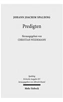 Johann Joachim Spalding -- Kritische Ausgabe