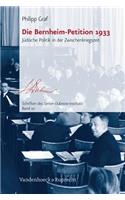 Die Bernheim-Petition 1933
