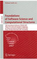 Foundations of Software Science and Computational Structures