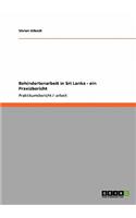 Behindertenarbeit in Sri Lanka - ein Praxisbericht