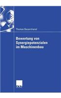 Bewertung Von Synergiepotenzialen Im Maschinenbau