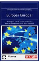 Europa? Europa!: Wo Liegt Die Zukunft Unseres Kontinents? What Lies Ahead for the Future of Our Continent?