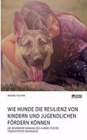 Wie Hunde die Resilienz von Kindern und Jugendlichen fördern können. Die besondere Eignung des Hundes für die tiergestützte Pädagogik