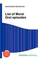 List of Moral Orel Episodes: (English)