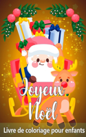 Livre de coloriage de Noël pour enfants de 2-4 et 4-8 ans