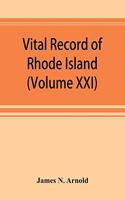 Vital record of Rhode Island