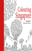 Colouring Singapore Postcards