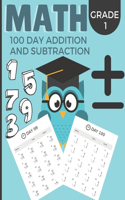 Math 100 Day Addition And Subtraction