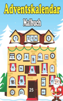 Adventskalender Malbuch