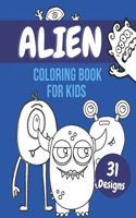 Alien Coloring Book For Kids