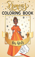 Princess Coloring Book For Girls