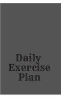 Daily Exercise Plan