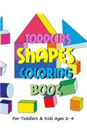 Toddlers Shapes Coloring Book