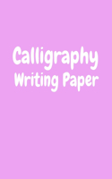 calligraphy writing paper: Calligraphy Practice Workbook For Artist(12 Calligraphy Writing Paper)