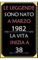 Le Leggende Sono Nato A Marzo 1982 La Vita Inizia A 38