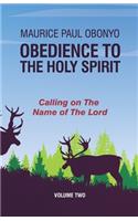 Obedience to the Holy Spirit