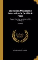 Exposition Universelle Internationale De 1900 À Paris