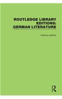 Routledge Library Editions: German Literature: (Routledge Library Editions: German Literature)