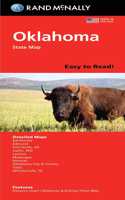 Rand McNally Easy to Read Folded Map: Oklahoma State Map