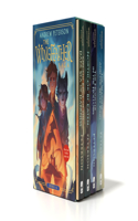 Wingfeather Saga Boxed Set: On the Edge of the Dark Sea of Darkness; North! or Be Eaten; The Monster in the Hollows; The Warden and the Wolf King