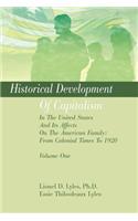 Historical Development Of Capitalism In The United States And Its Affects On The American Family