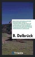 BIBLIOTHEK INDOGERMANISCHER GRAMMATIKEN,