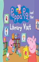 Peppa Pig and the Library Visit: (Children's Picture Book About Going to the Library with Reversible Coloring Poster for Toddlers, Preschoolers, and Kids Ages 3-7)(Peppa Pig)