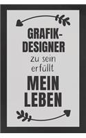 Grafikdesigner zu sein: DIN A5 - Punkteraster 120 Seiten - Kalender - Notizbuch - Notizblock - Block - Terminkalender - Abschied - Abschiedsgeschenk - Ruhestand - Arbeitsko