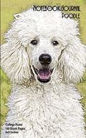 Notebook/Journal - Poodle: College Ruled - 50 Blank Pages - 6x9 Inches