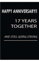 Happy Anniversary!! 17 Years Together and Still Going Strong