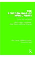 Performance of Small Firms