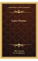 Later Poems