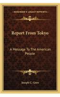 Report From Tokyo