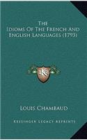 The Idioms Of The French And English Languages (1793)