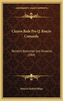 Ciceros Rede Pro Q. Roscio Comoedo