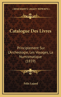 Catalogue Des Livres