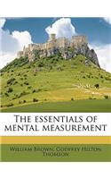The Essentials of Mental Measurement