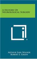 History of Neurological Surgery